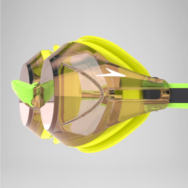 LENTE PARA NATACION SPEEDO VANQUISHER 3.0 MIRROR YELLOW - 3