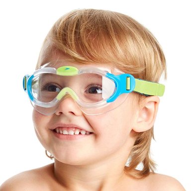 LENTE PARA NATACION SPEEDO INFANTE SEA SQUAD MASK AZUL