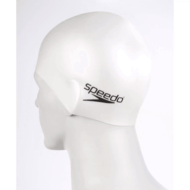 GORRO PARA NATACION SPEEDO PLAIN FLAT BLANCO