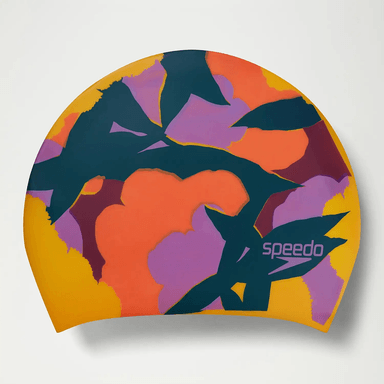 GORRO PARA NATACION SPEEDO LONG HAIR PRINTED MANGO