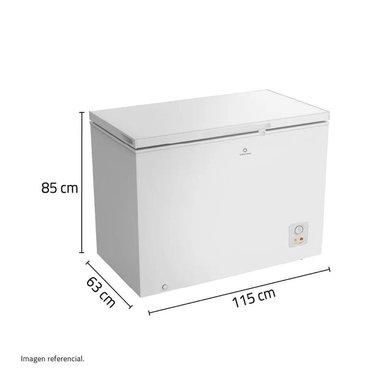 CONGELADORA INDURAMA CI-320BL 297 LITROS FROST HORIZONTAL DE BLANCO - 4