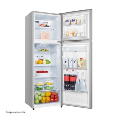 REFRIGERADORA INDURAMA TOP FREEZER NO FROST RI-389DNI 246 LITROS NEGRO - 4
