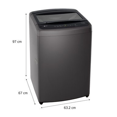 LAVADORA LG 19 KG SUPERIOR CARGA TURBODRUM™ WT19BVTB - 2