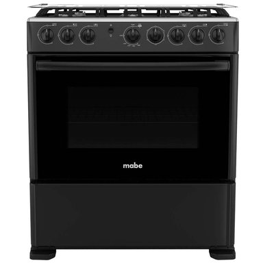 COCINA MABE CMP3020FN0 PISO A GAS 76 CM NEGRO - 2