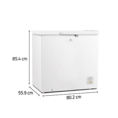 CONGELADORA INDURAMA 198 LITROS CI-220BL BLANCO - 4