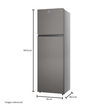 REFRIGERADORA INDURAMA TOP FREEZER CROMA 246LT RI-389I - 5