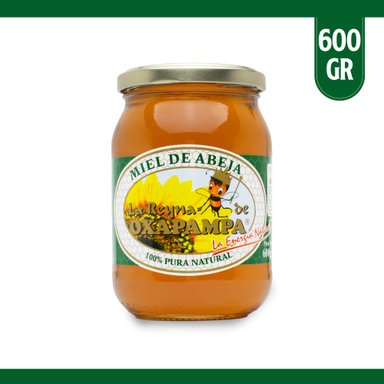 MIEL DE ABEJA LA REYNA DE OXAPAMPA 600 GR - 1