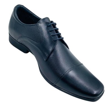 ZAPATOS DE VESTIR HOMBRE CALIMOD CUERO NEGRO MATE I90 - 3