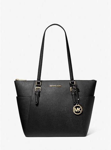 MICHAEL KORS CHARLOTTE DE PIEL SAFFIANO CON CREMALLERA