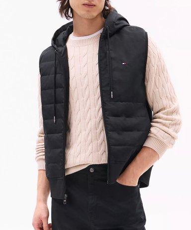 TOMMY HILFIGER
CHALECO ACOLCHADO CON CAPUCHA Y CREMALLERA - 2