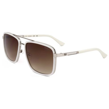 GAFAS DE SOL GUESS FACTORY PARA HOMBRE, BLANCAS, DE 61 MM, GF5046-21F-61