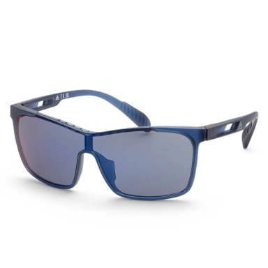 ADIDAS GAFAS DE SOL ADIDAS UNISEX AZUL MATE DE 99 MM SP0019-91V-00