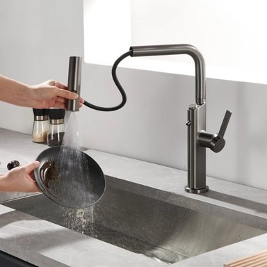LLAVE HILIVING GM-DO31 GRIFERIA COCINA 2 EN 1 DISPENSADOR AGUA PURIFICADA INTEGRADA - 4