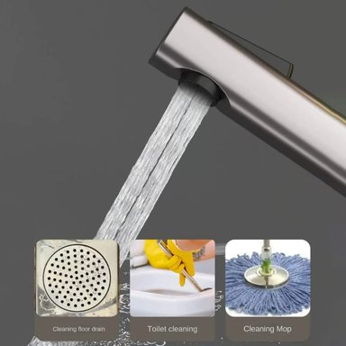 COLUMNA DUCHA HILIVING SD-SPS5 GRIS 5 MULTICHORROS TECLAS PANTALLA DIGITAL LED 126 CM - 6