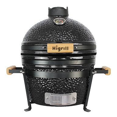 KAMADO HIGRILL H-SNB16 NEGRO BRILLANTE 16'