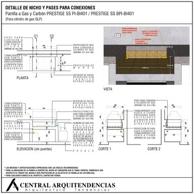 PARRILLA A GAS Y CARBON DE 5 QUEMADORES PARA EMPOTRAR DE ACERO INOXIDABLE 304 CON EQUIPAMIENTO HIGRILL FULL - 8
