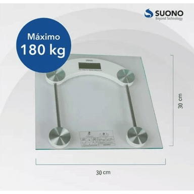 BALANZA OEM DIGITAL CON VISOR LCD PESO MÁXIMO COLOR GRIS OK-65 180KG - 3