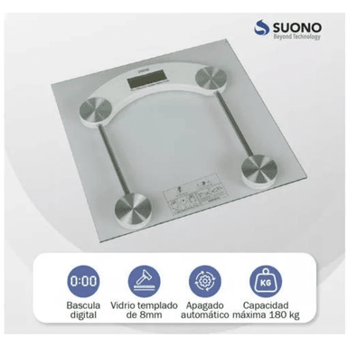 BALANZA OEM DIGITAL CON VISOR LCD PESO MÁXIMO COLOR GRIS OK-65 180KG - 5