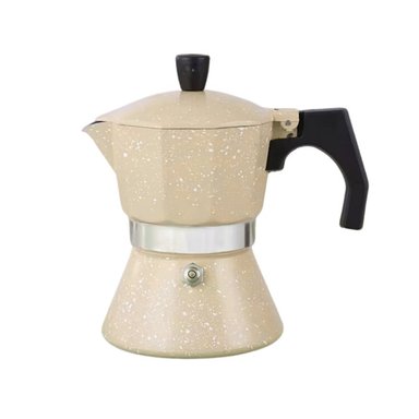 CAFETERA MOKA ITALIANA APTO PARA COCINA INDUCCIÓN 3 TAZAS ESPRESSO CREMA