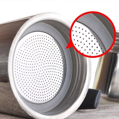 CAFETERA ESPRESSO MAKER ITALIANA 9 TAZAS ACERO INOXIDABLE - 2