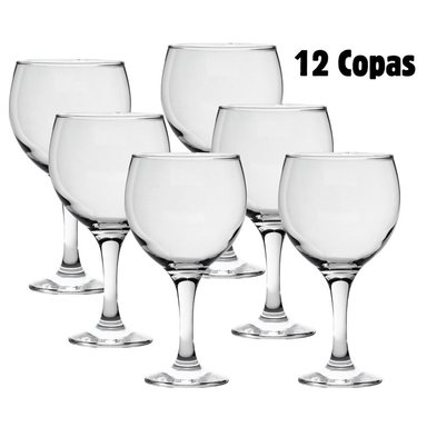 COPA GIN 600ML NADIR VIDRIO RESISTENTE Y VERSÁTIL SET 12 COPAS