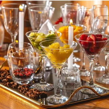 SET DE 6 COPAS MARTINI VIDRIO 100ML RESISTENTES Y VERSÁTILES - 5