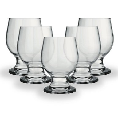 COPA PAULISTA PARA AGUA 250ML RESISTENTE, 6 COPAS NADIR