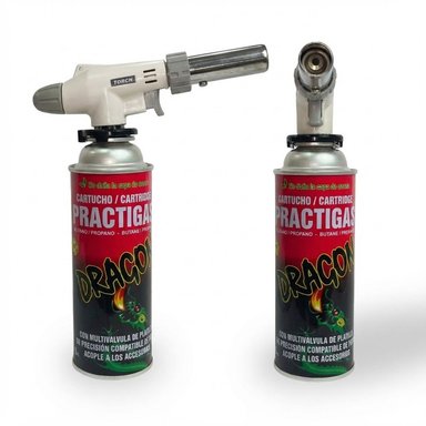 CABEZAL FLAMEADOR DE COCINA CON CARTUCHO DE GAS INCLUIDO