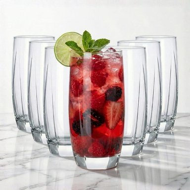 VASOS CAPRI NADIR 425ML DE VIDRIO SET X12