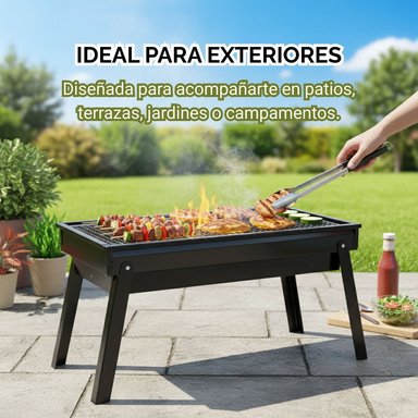 PARRILLA PORTÁTIL MULTIUSO: AHORRA ESPACIO Y TIEMPO - 4