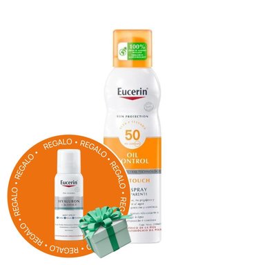 BLOQUEADOR EUCERIN FPS 50 SUN SPRAY TRANSPARENTE TOQUE SECO