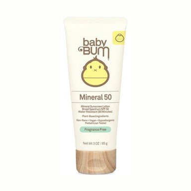 SUNBUM BABYBUM MINERAL SUNSCREEN LOTION SPF 50 - 3OZ