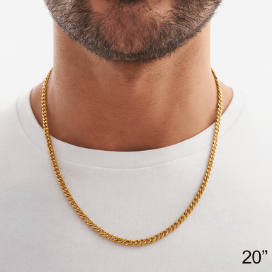 CADENA TOPO PARA HOMBRE EN ACERO INOXIDABLE