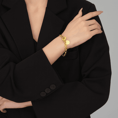 PULSERA CHICK PARA MUJER EN ACERO DORADO - 2