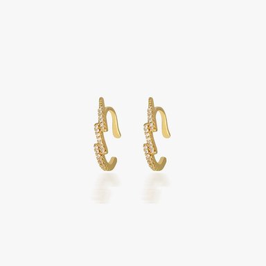 EARCUFF TRE DORADO PARA MUJER