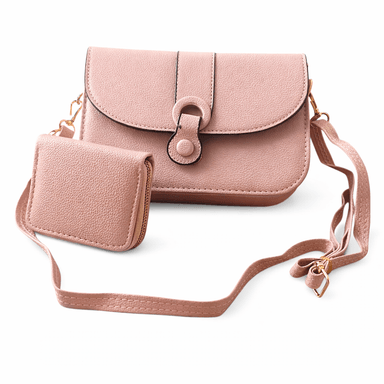CARTERA CRUZADA CON MONEDERO MODELO SOFIA / NUDE