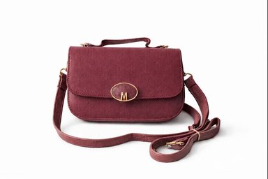 CARTERA CROSSBODY ELEGANCE / GUINDA