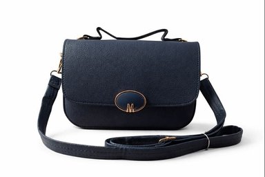 CARTERA CROSSBODY ELEGANCE / AZUL MARINO