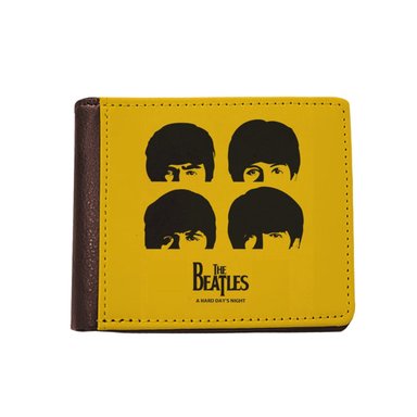 BILLETERA NEGRO HOMBRE BEATLES 13