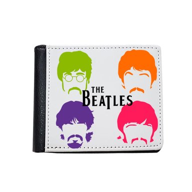 BILLETERA NEGRO HOMBRE BEATLES 12
