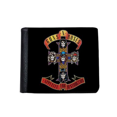 BILLETERA NEGRO HOMBRE GUNS N ROSES 05