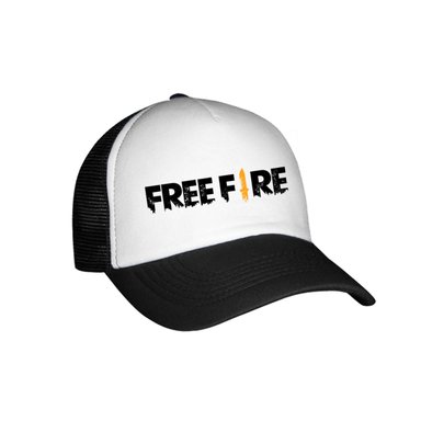 GORRA FREE FIRE 01 BLANCO NIÑO
