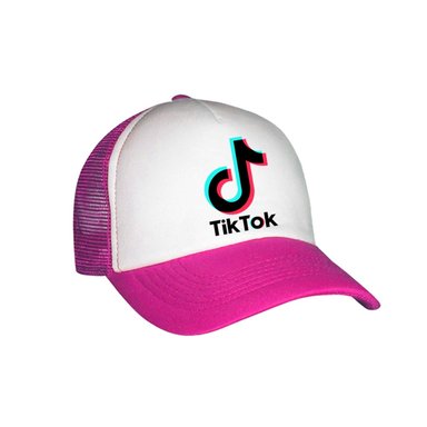 GORRA TIK TOK 01 BLANCO ADULTO