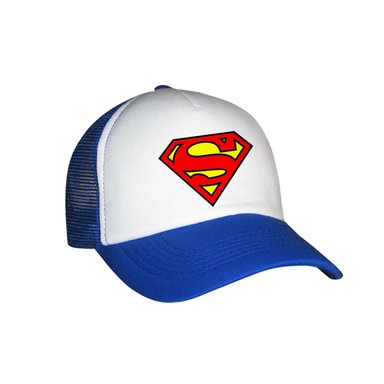 GORRA SUPERMAN 01 BLANCO NIÑO