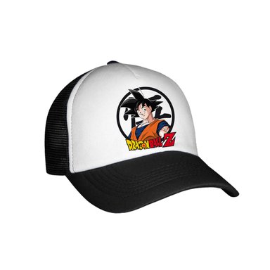 GORRA DRAGON BALL GOKU 17 BLANCO ADULTO