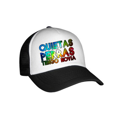 GORRA FRASES ENAMORADOS 13 BLANCO ADULTO