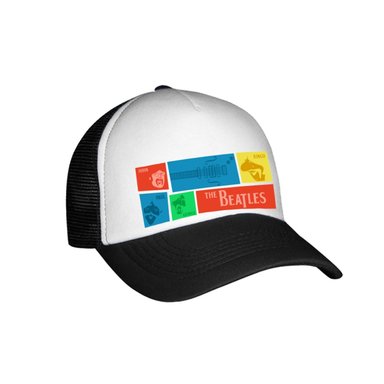 GORRA THE BEATLES 06 BLANCO ADULTO