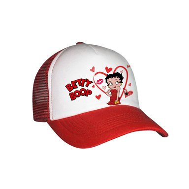 GORRA BETTY BOOP 03 BLANCO ADULTO
