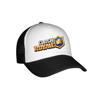 GORRA CLASH ROYALE BLANCO NIÑO