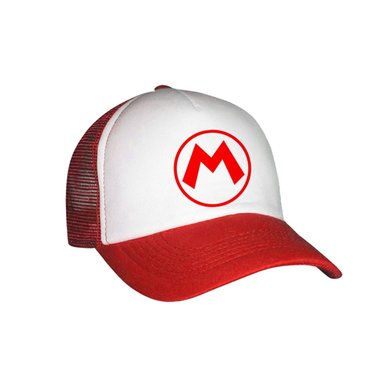 GORRA MARIO BROS 05 BLANCO NIÑO